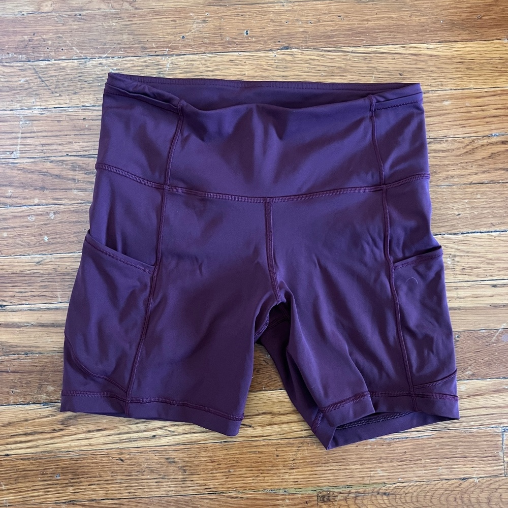 Lululemon fast and free shorts